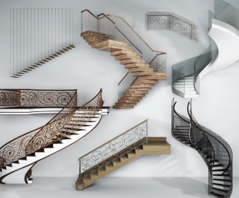 Modern European Style Stair Balustrade/elevator-ID:758464385