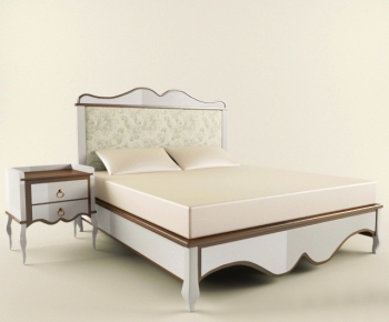 European Style Double Bed-ID:585284339