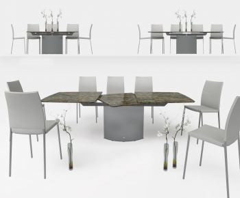 Modern Dining Table And Chairs-ID:668532658