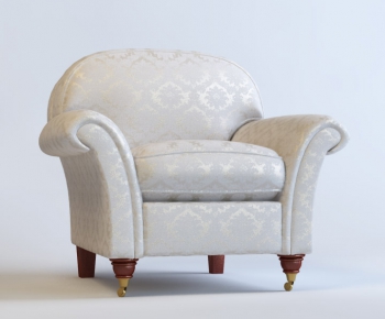 European Style Single Sofa-ID:764334355