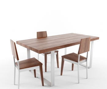 Modern Dining Table And Chairs-ID:598812715