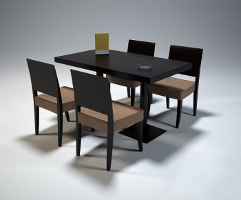 Modern Dining Table And Chairs-ID:883954748