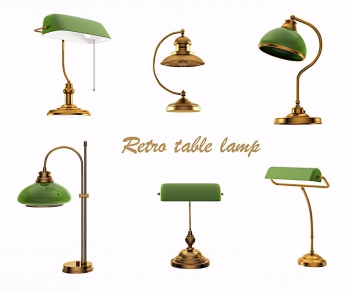 American Style Retro Style Table Lamp-ID:224223177