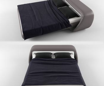 Modern Double Bed-ID:660511625