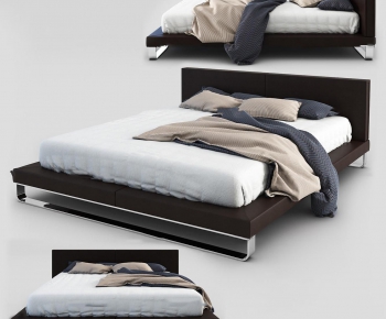 Modern Double Bed-ID:172267995
