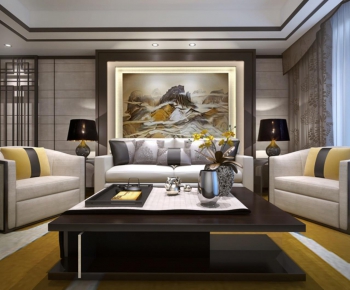 Modern Hong Kong Style Sofa Combination-ID:858269131