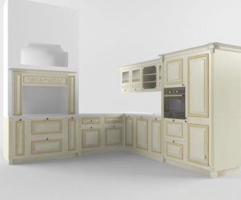 Simple European Style Kitchen Cabinet-ID:683519714
