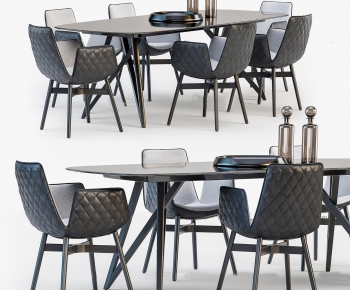 Modern Dining Table And Chairs-ID:725273321
