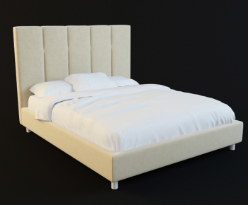 Modern Double Bed-ID:394371564