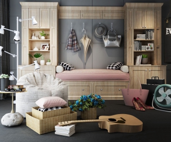 Simple European Style Clothes Storage Area-ID:657462146