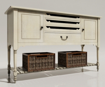 American Style Country Style Sideboard-ID:707868198