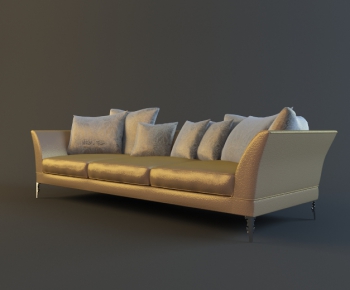 Modern Three-seat Sofa-ID:415214598