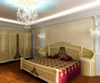 European Style Double Bed-ID:773546146