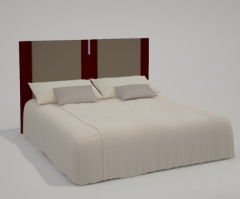 Modern Double Bed-ID:142419687