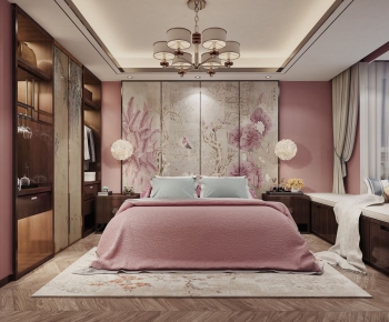 New Chinese Style Bedroom-ID:314251158