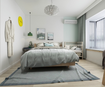 Nordic Style Bedroom-ID:144602363
