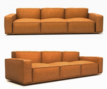 Modern Industrial Style Three-seat Sofa-ID:748993189
