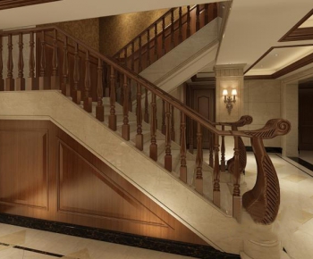 American Style European Style Stair Balustrade/elevator-ID:457382562