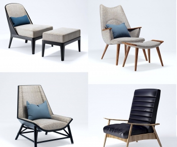 Modern Nordic Style Lounge Chair-ID:478180263