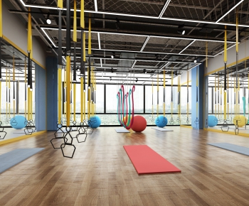 Modern Yoga Room-ID:878472159