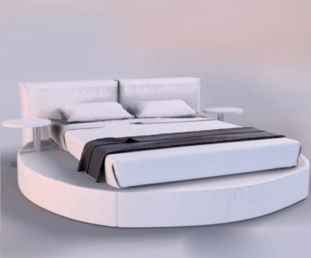 Modern Double Bed-ID:235604867
