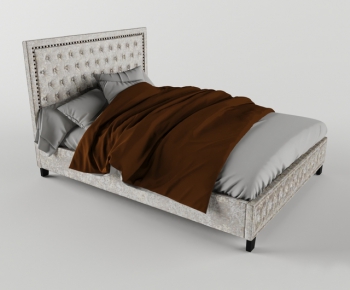 European Style Single Bed-ID:539069575