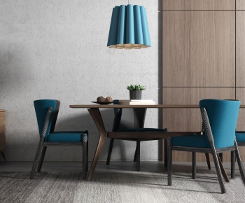 Nordic Style Dining Table And Chairs-ID:387906513
