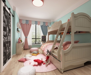 Nordic Style Girl's Room Daughter's Room-ID:981855765