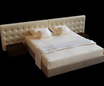 Modern Double Bed-ID:562911457