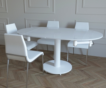 Modern Dining Table And Chairs-ID:459867194
