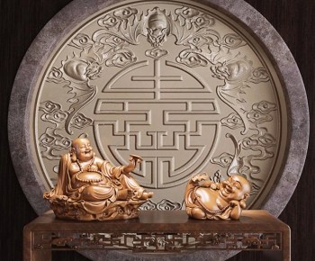 New Chinese Style Sculpture-ID:653440246