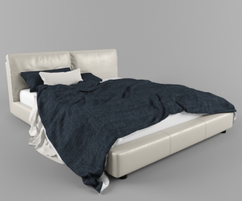 Modern Double Bed-ID:617484828