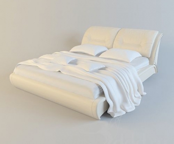 Modern Double Bed-ID:516983761