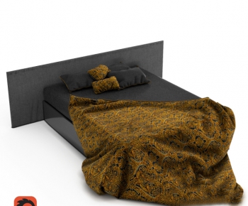 Modern Single Bed-ID:147592764
