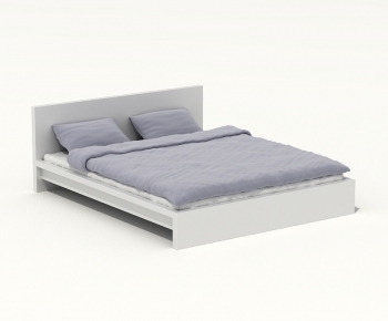 Modern Double Bed-ID:556531292