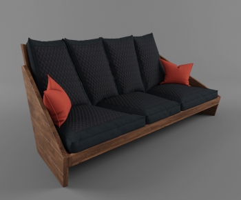 Modern Three-seat Sofa-ID:732307278