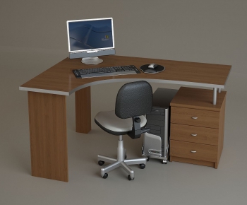 Modern Office Table-ID:413530111