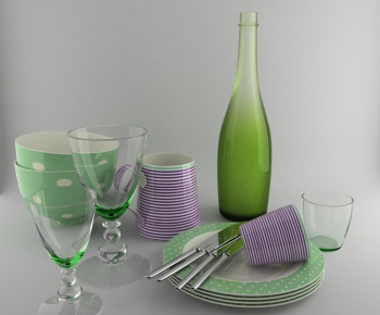Modern Cutlery/tea Set-ID:577885818
