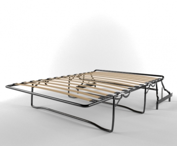 Modern Double Bed-ID:843386924