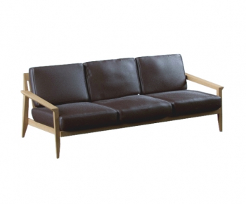 Modern Three-seat Sofa-ID:540654415