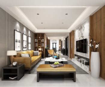 Modern A Living Room-ID:460928542