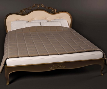 European Style Double Bed-ID:324767713