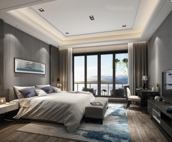 Modern Bedroom-ID:451587255