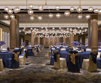 Modern Banquet Hall-ID:971984435