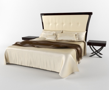 Modern Double Bed-ID:358408329