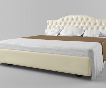 European Style Double Bed-ID:861309822
