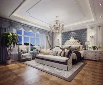 New Classical Style Bedroom-ID:715019183