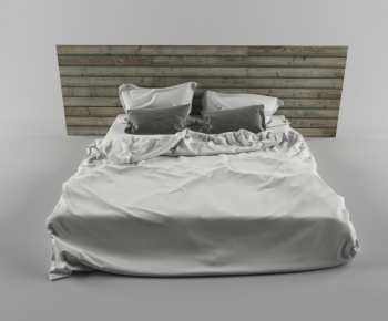 Modern Double Bed-ID:215332696