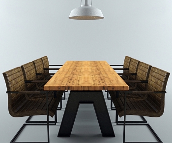 Modern Dining Table And Chairs-ID:939325148
