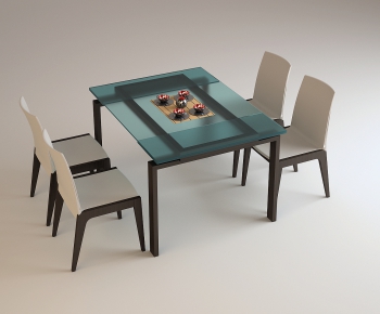 Modern Dining Table And Chairs-ID:184812125